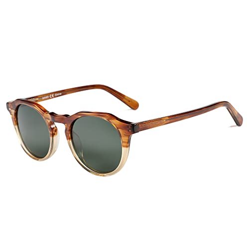 ZENOTTIC Vintage Round Polarized Sunglasses for Men Women UV400 Protection - Image 18