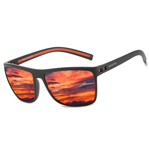 ZENOTTIC Polarized Sunglasses for Men Lightweight TR90 Frame UV400 Protection Square Sun Glasses - Image 29