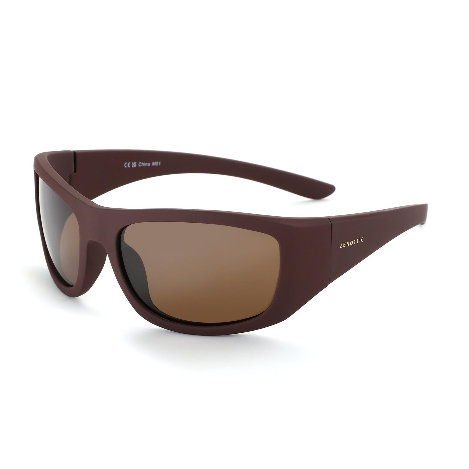 ZENOTTIC Polarized Sunglasses for Men Sport: UV400 Protection Wrap Around Womens Shades - Unisex Frame for Driving Fishing - Image 6